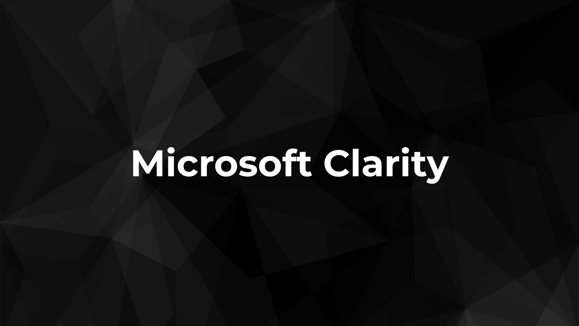 Microsoft Clarity