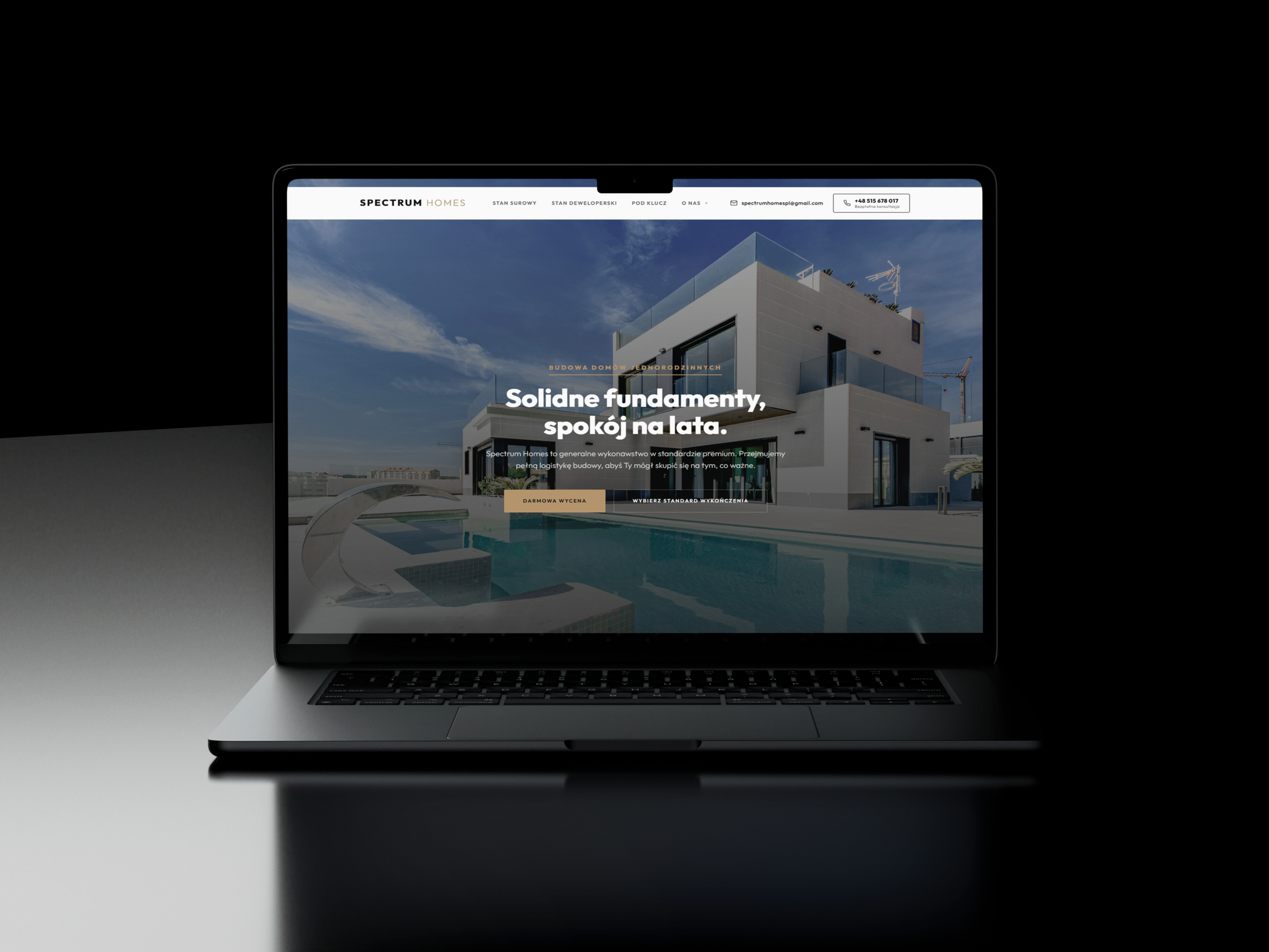 Spectrum Homes Mockup