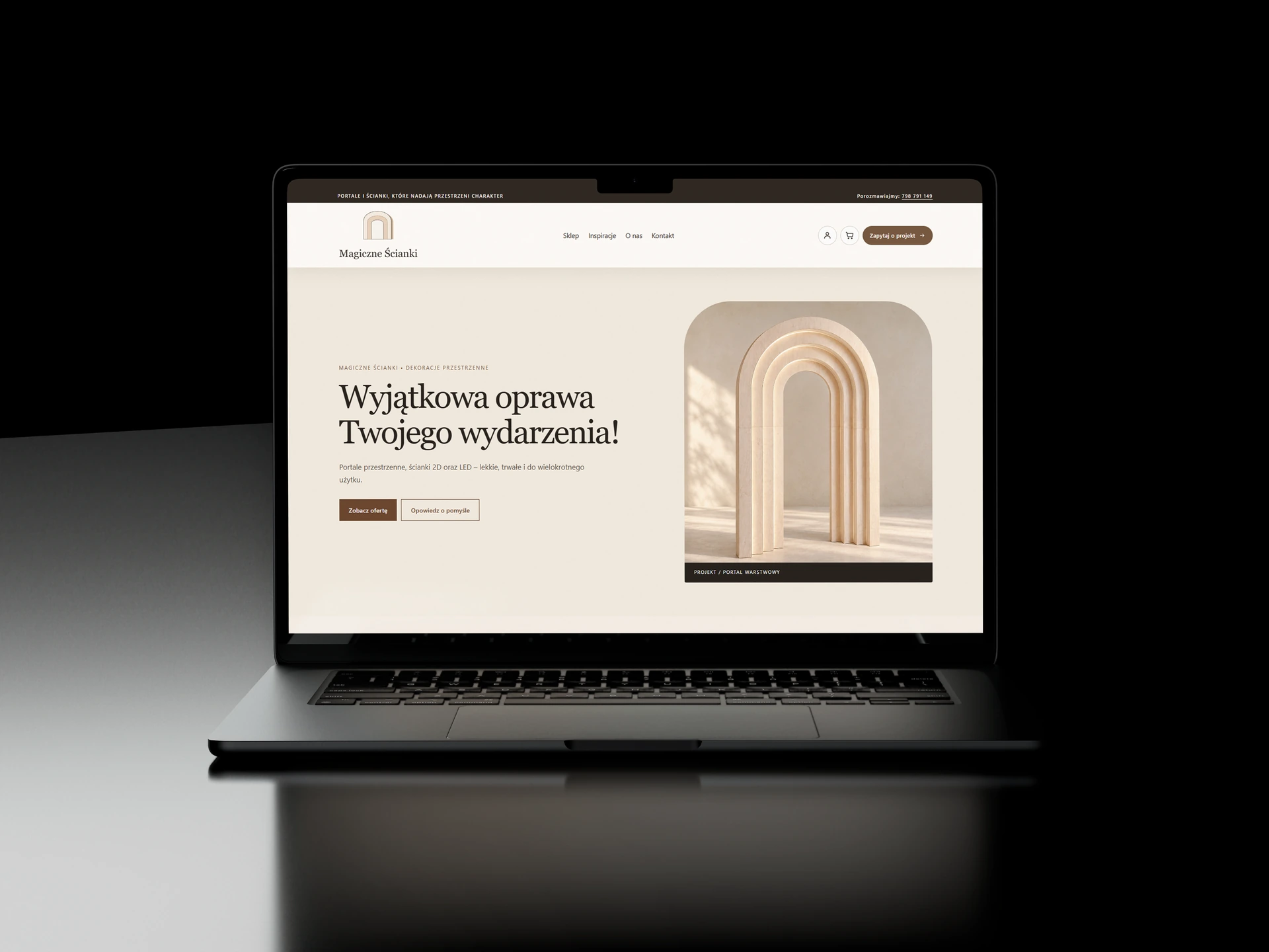 Mockup Magiczne Ścianki