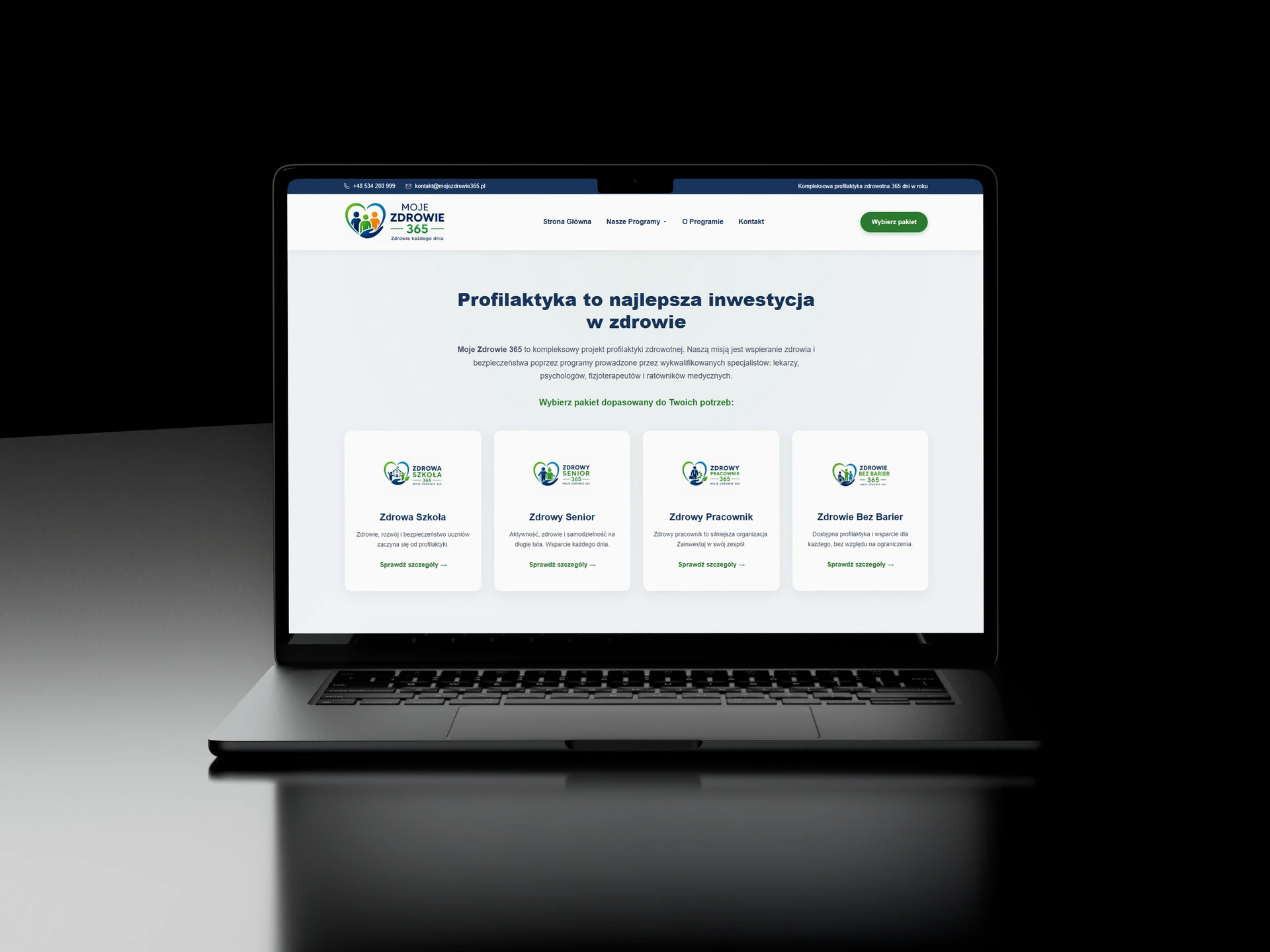 Mockup Moje Zdrowie 365