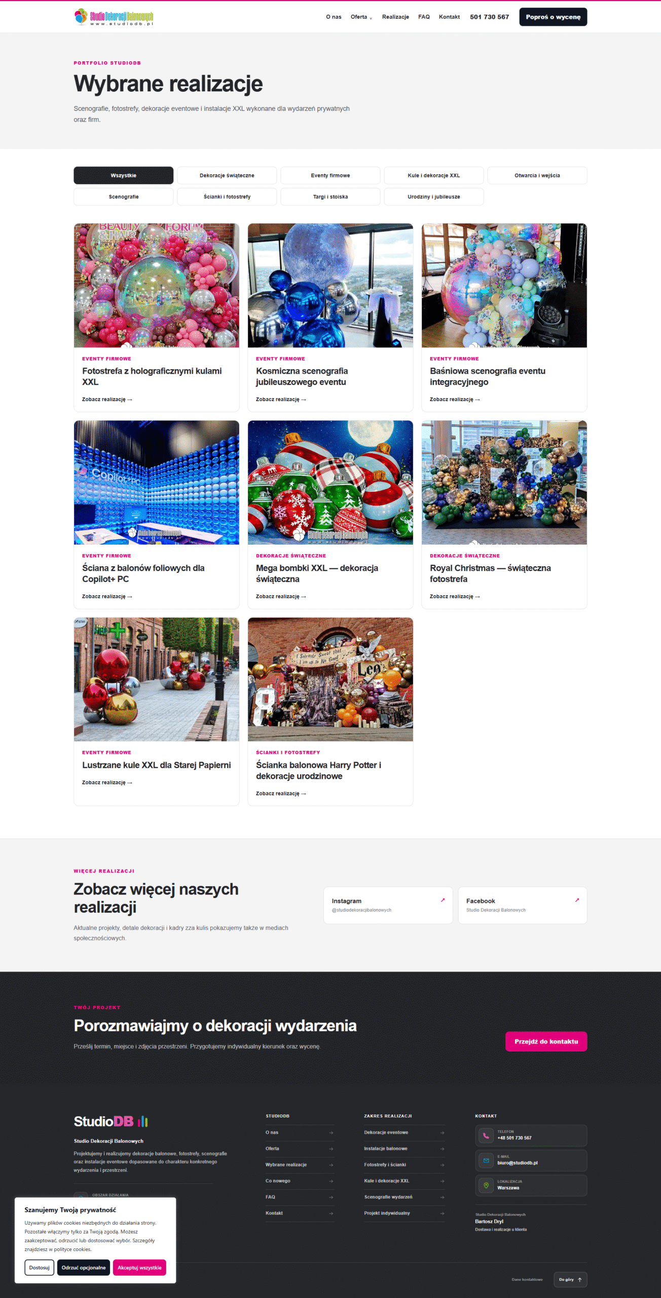 Studio Dekoracji Balonowych - portfolio (1)
