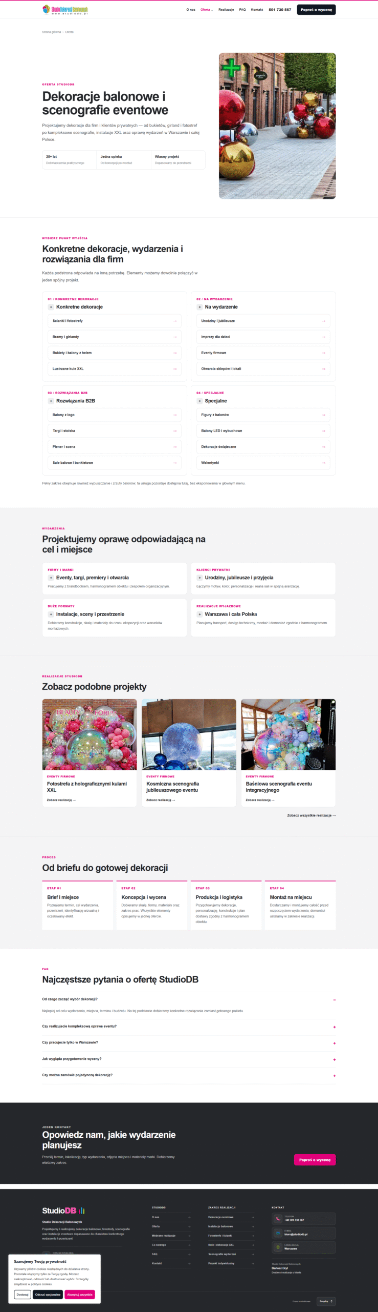 Studio Dekoracji Balonowych - portfolio (2)