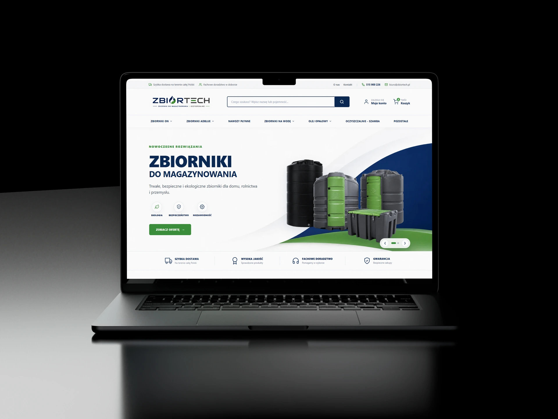 Mockup Zbiortech